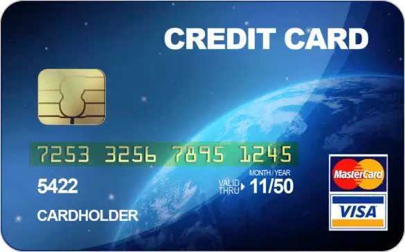 debit or credit card