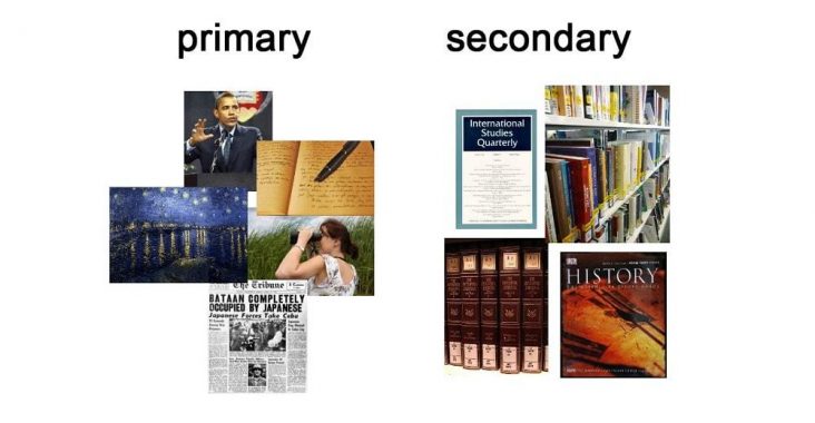 Primary Vs Secondary Sources