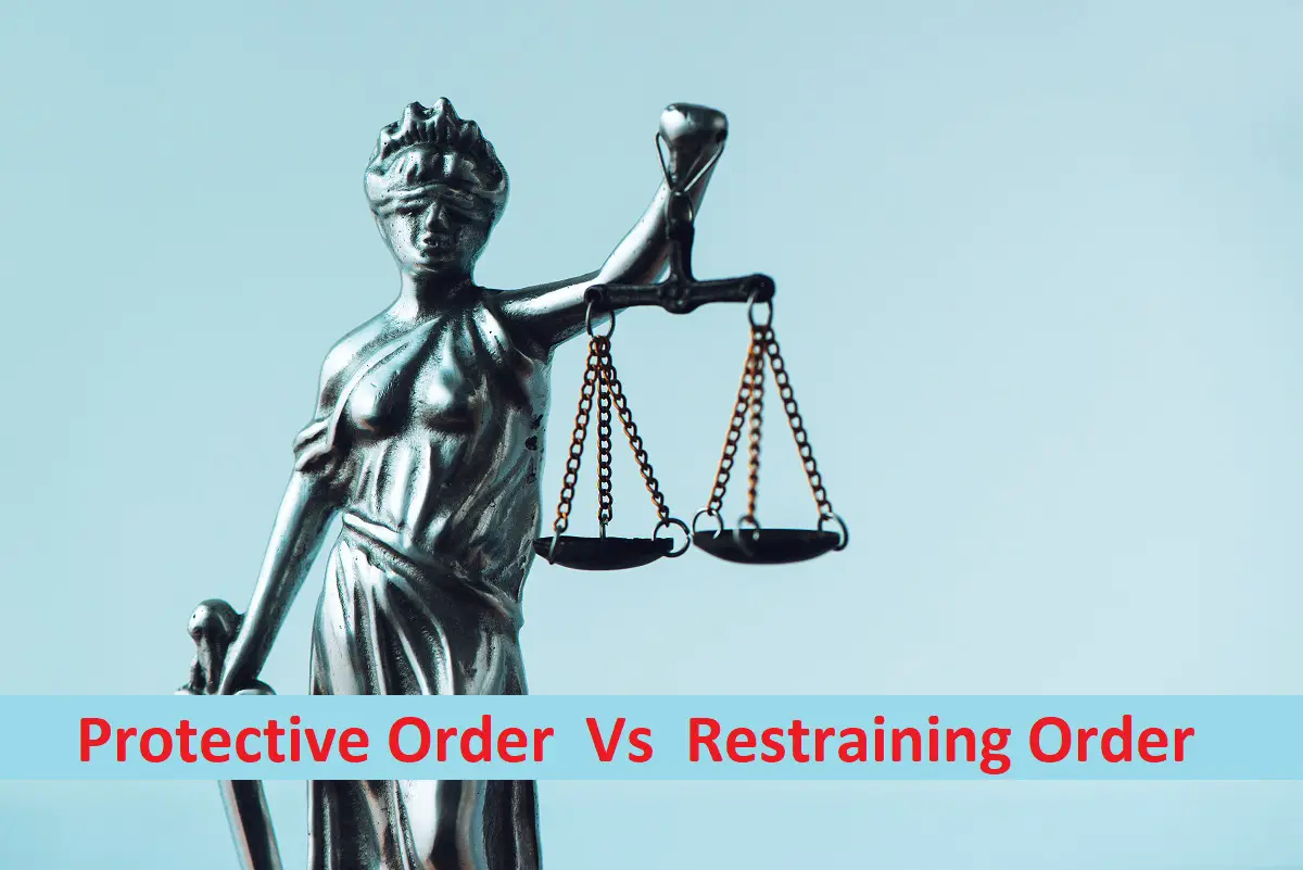 Difference Between Restraining Order and Protective Order
