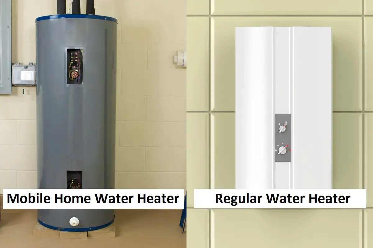 Difference Between Mobile Home Water Heater and Regular Water Heater