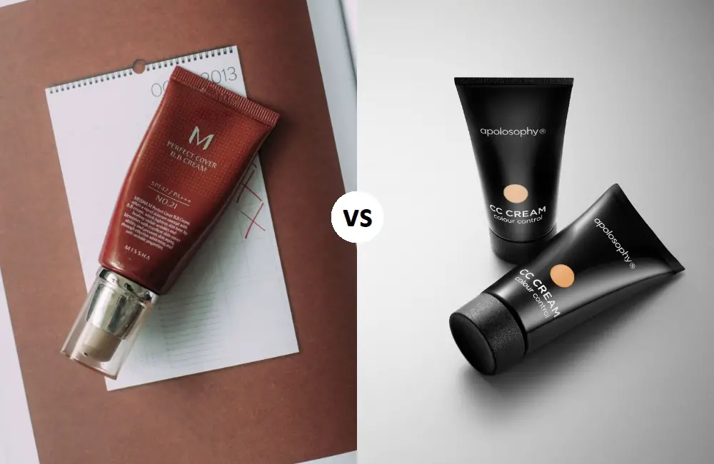 Difference Between BB Cream and CC Cream