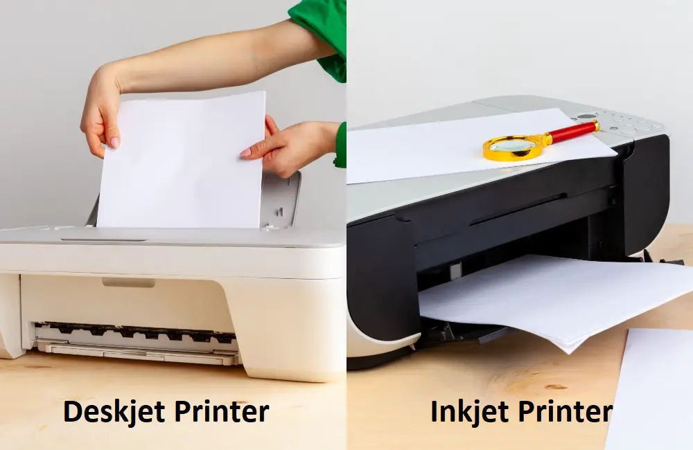 What Are The Differences Between Deskjet and Inkjet Printers?