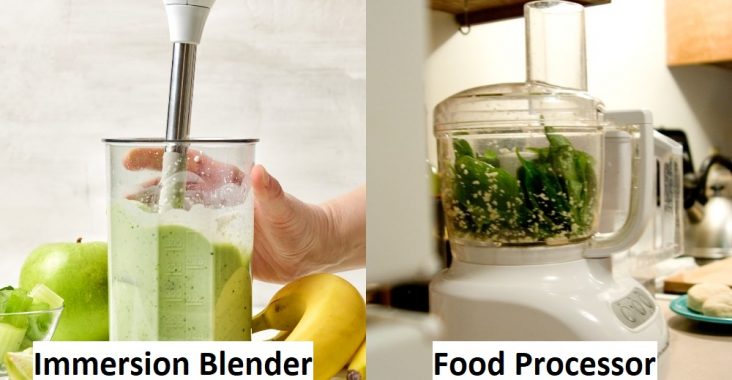 Immersion Blender vs. Food Processor
