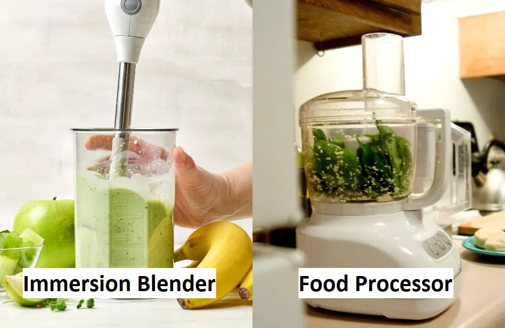 Immersion Blender Vs. Food Processor: What Are The Differences?
