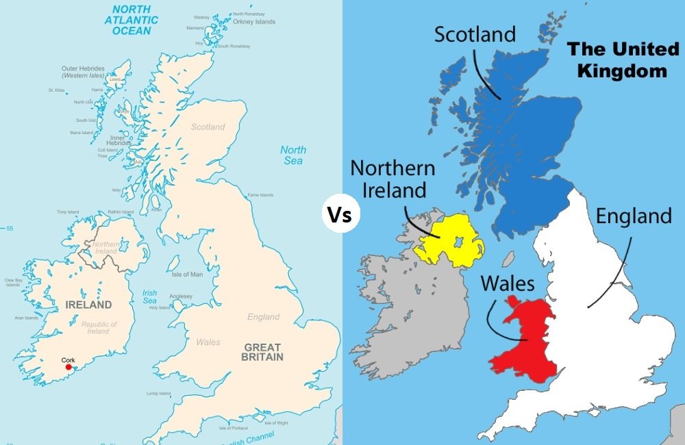 Great Britain Vs United Kingdom 