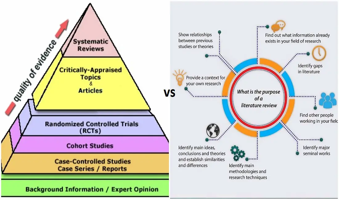 Difference Between Systematic Review and Literature Review