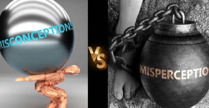 difference between misconception and misperception