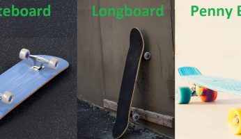 difference between skateboard, longboard and penny board