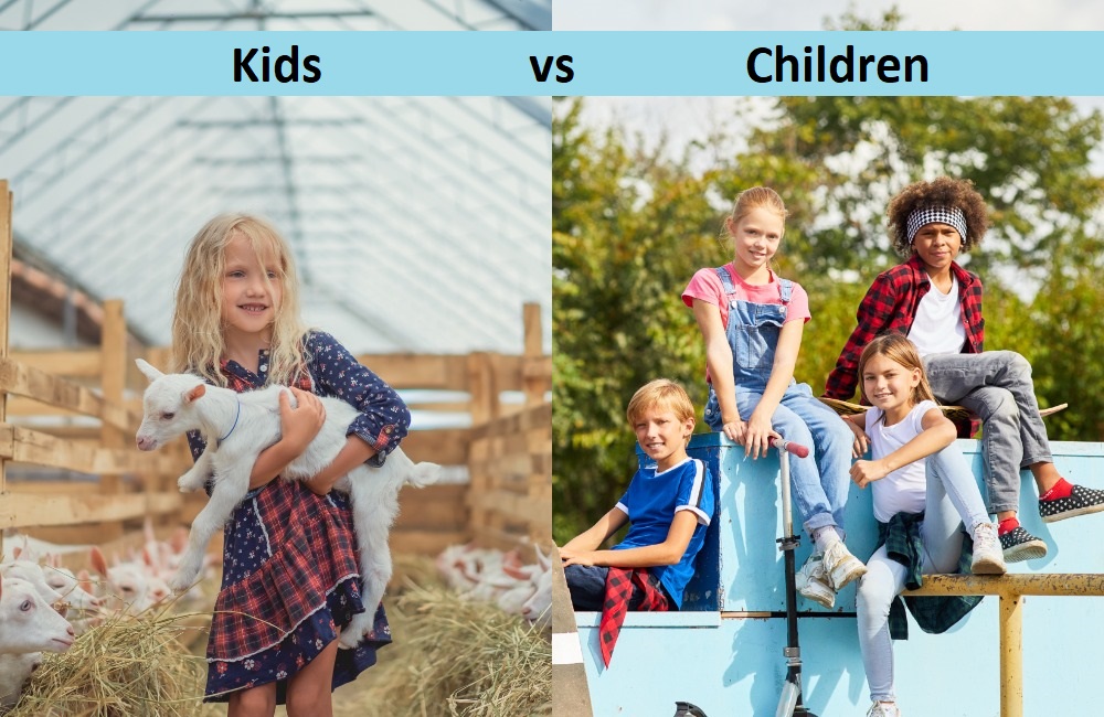 The Difference between Kids and Children
