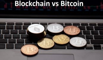 difference between blockchain and bitcoin