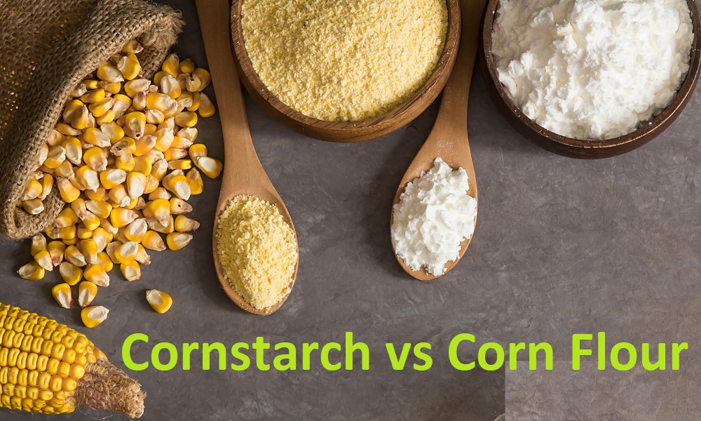 difference between cornstarch and corn flour