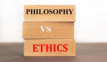 difference between ethics and philosophy