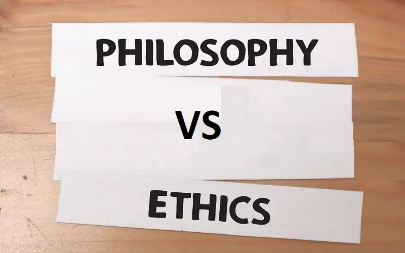 ethics vs philosophy